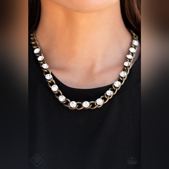 Oversized Rhinestone 4pc Fashion Accessory Set - Picture 2 of 5